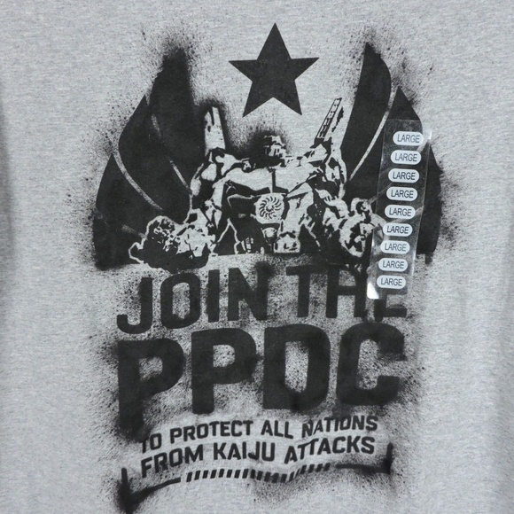 Pacific Rim Uprising T-Shirt Kaiju PPDC - Picture 2 of 5
